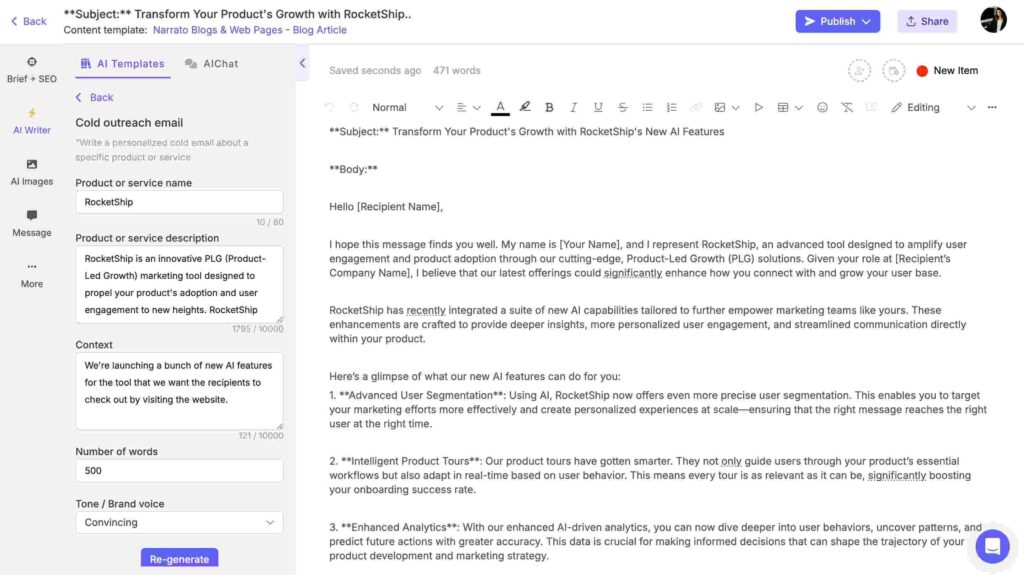 Boosting Response Rates: AI’s Role in Perfecting Outreach Emails